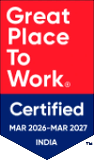 Great Place To Work Certified, March 2026 to March 2027, India