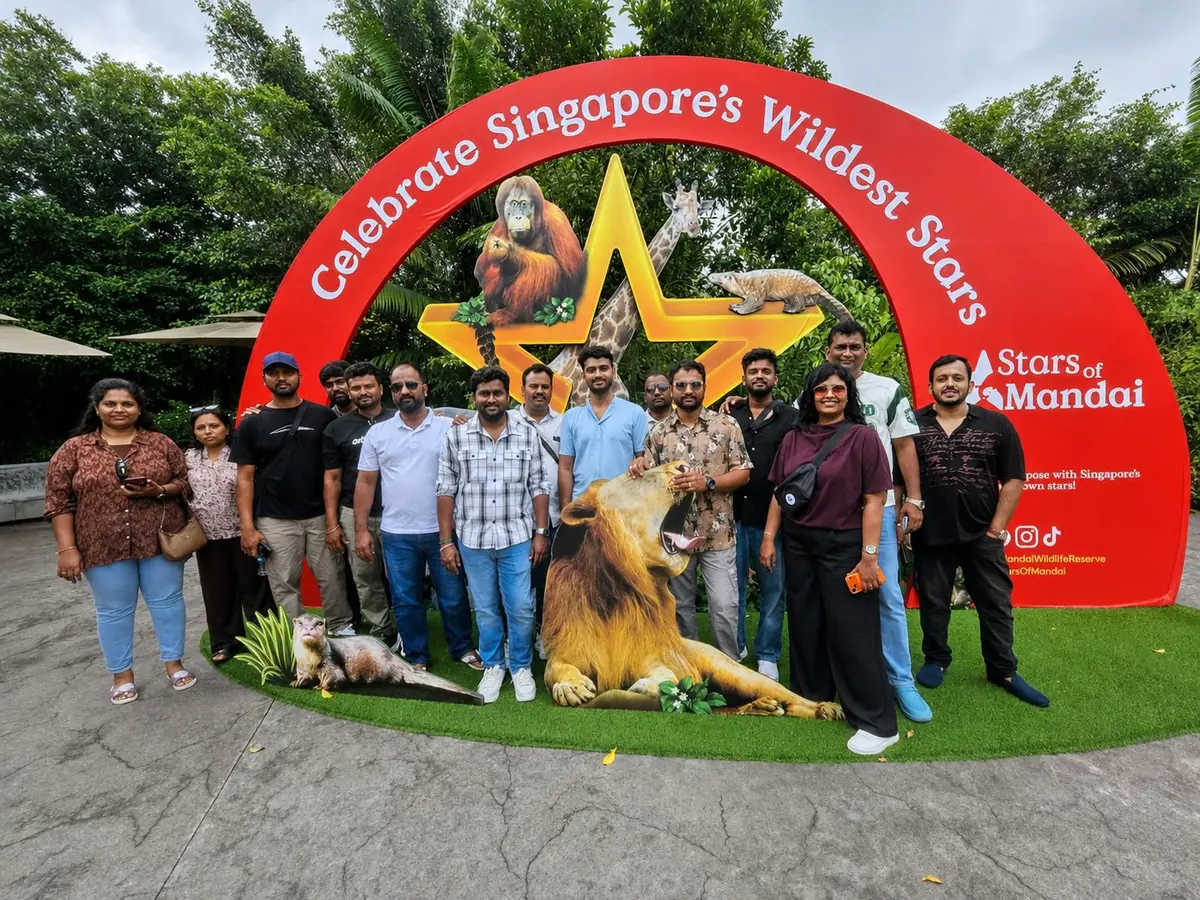 Urbanrise colleagues at Mandai Wildlife Reserve